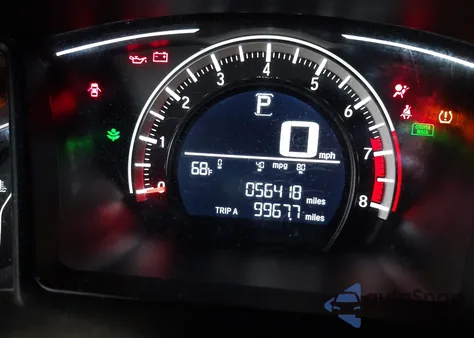 2018 Honda Civic Lx из США, поврежденный, VIN 2HGFC2F52JH610481